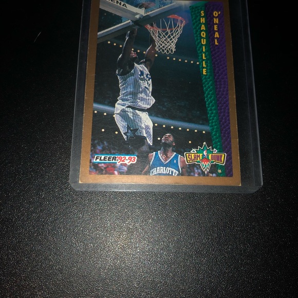 Shaquille O'Neal RC 1992-1993 Fleer Slam Dunk Pose - Picture 4 of 6